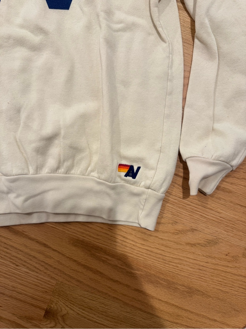 Aviator Nation Logo Relaxed Crew Sweatshirt - Picture 4 of 5